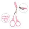 1 Pc Eyebrow Trimmer Scissors With Comb