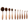 'The Midas Touch' 10 Piece Oval Brush Set ,  - My Make-Up Brush Set, My Make-Up Brush Set
 - 1