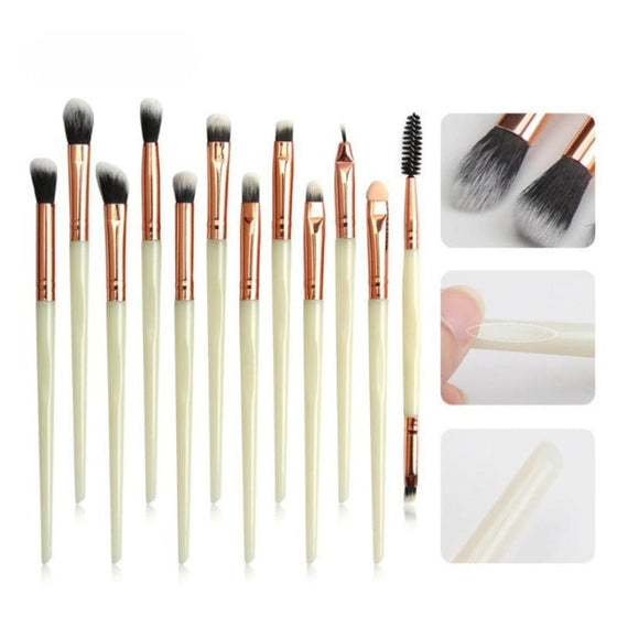 12 Pcs Professional Makeup Brush Set