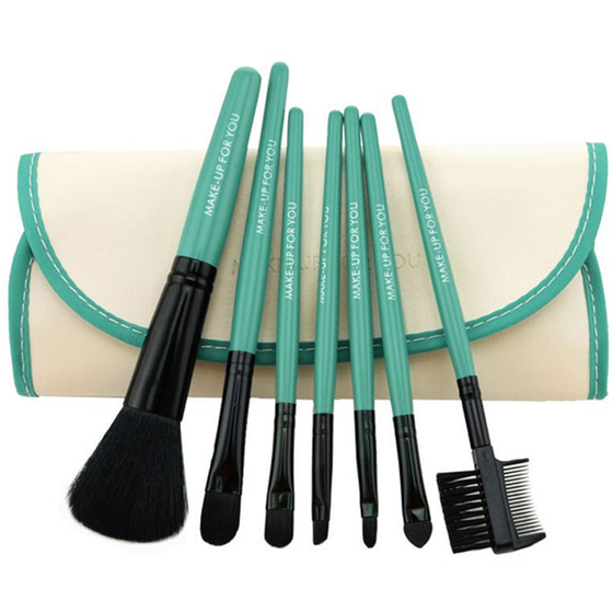 7 Piece Brush Set White and Green ,  - My Make-Up Brush Set, My Make-Up Brush Set
 - 3