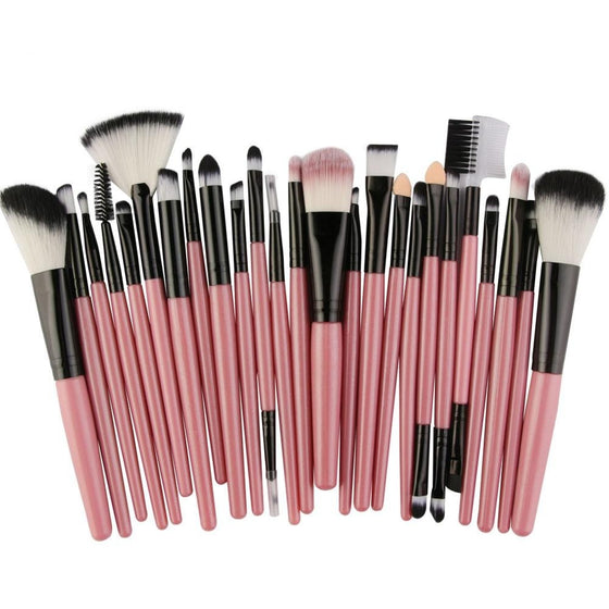 25 Pcs Makeup Brushes Set Kit