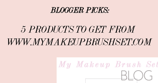  Blogger Picks: Top 5 My Makeup Brush Set Products To Own