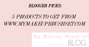  Blogger Picks: Top 5 My Makeup Brush Set Products To Own