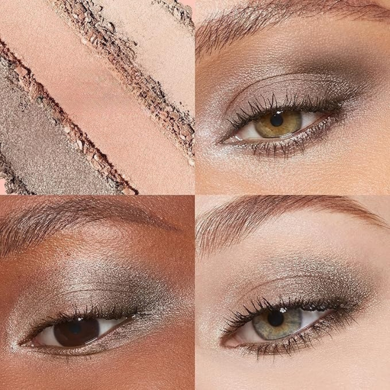 Talc Free Eyeshadow For Long Lasting Vegan Makeup Palette