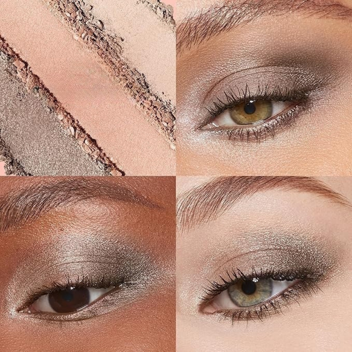 Talc Free Eyeshadow For Long Lasting Vegan Makeup Palette