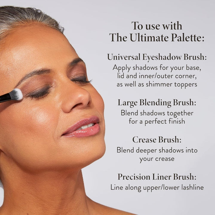 4Piece Versatile Blending Brush Set for Precision Makeup