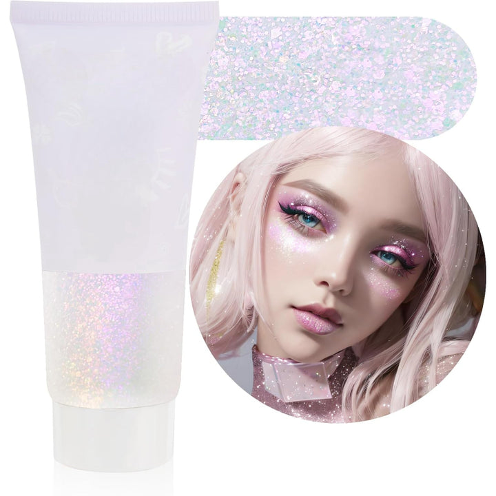 Color Changing Glitter Gel for Festivals and Events