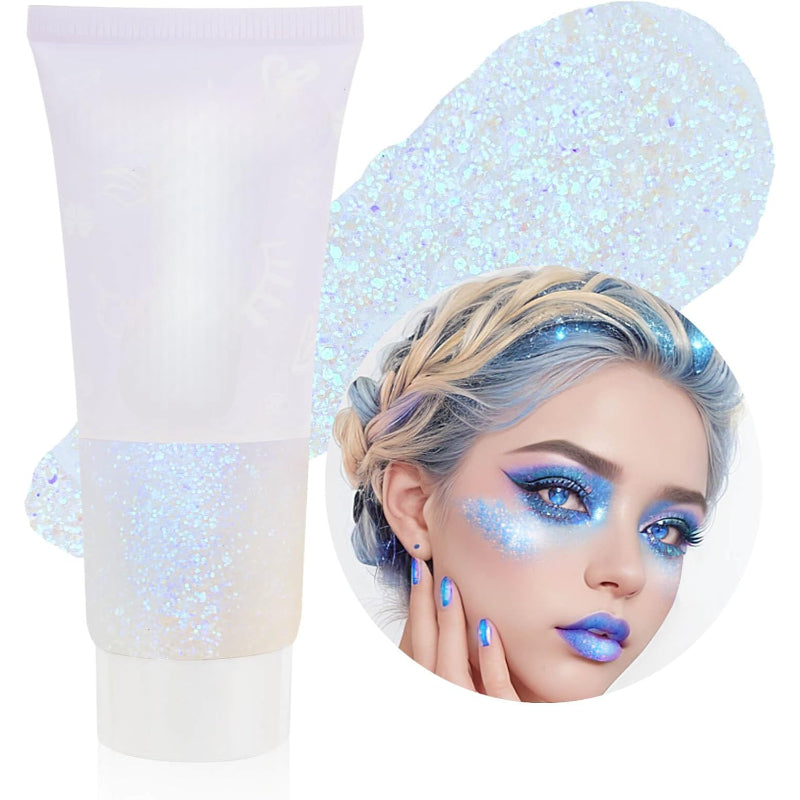 Color Changing Glitter Gel for Festivals and Events