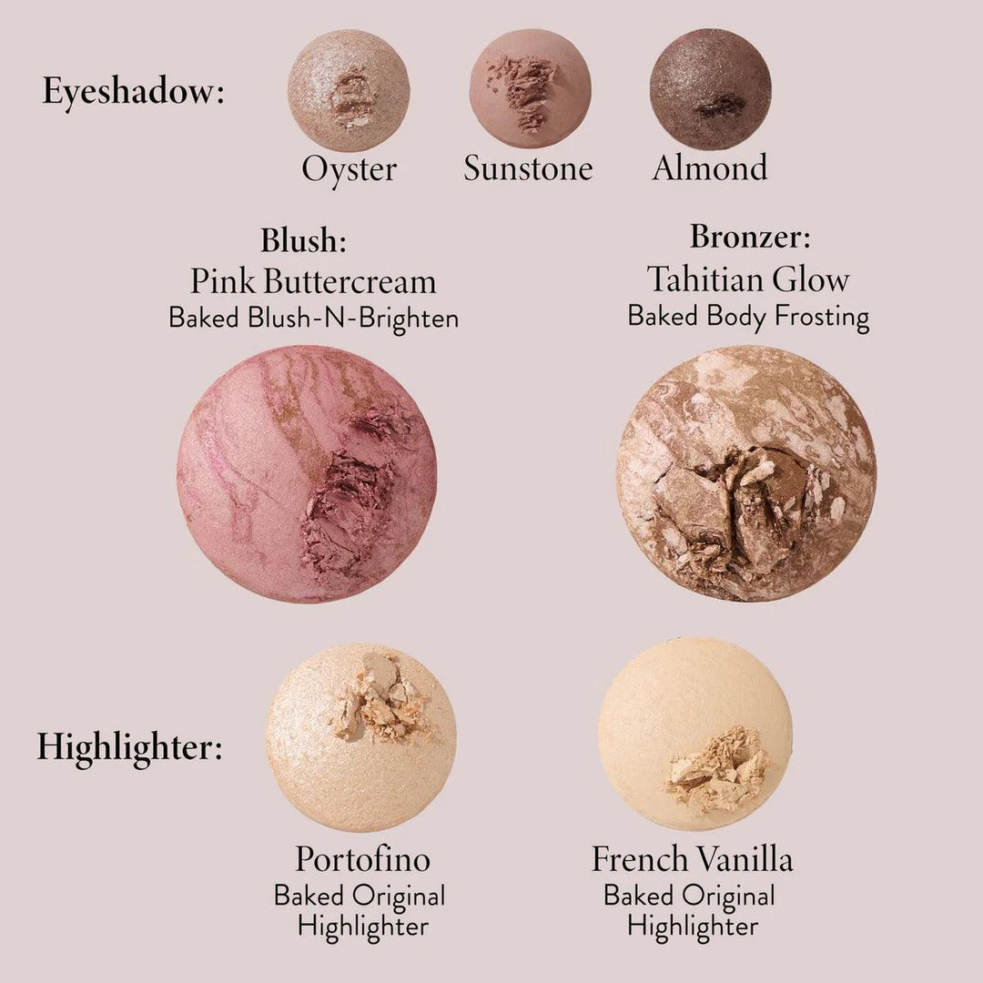 Ethereal Baked Palette Kit - Long-lasting makeup kit