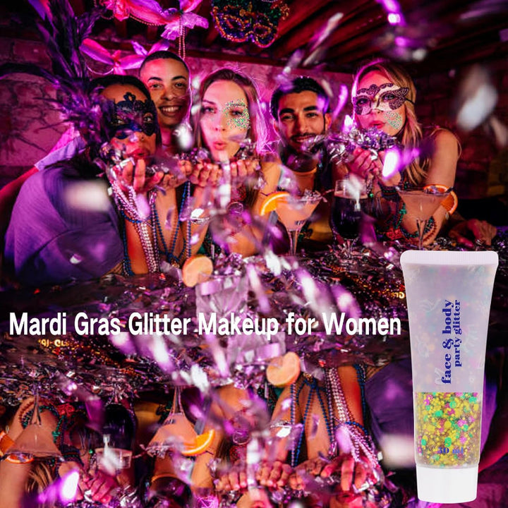 Multi Occasion Party Glitter Gel for Events and Celebrations
