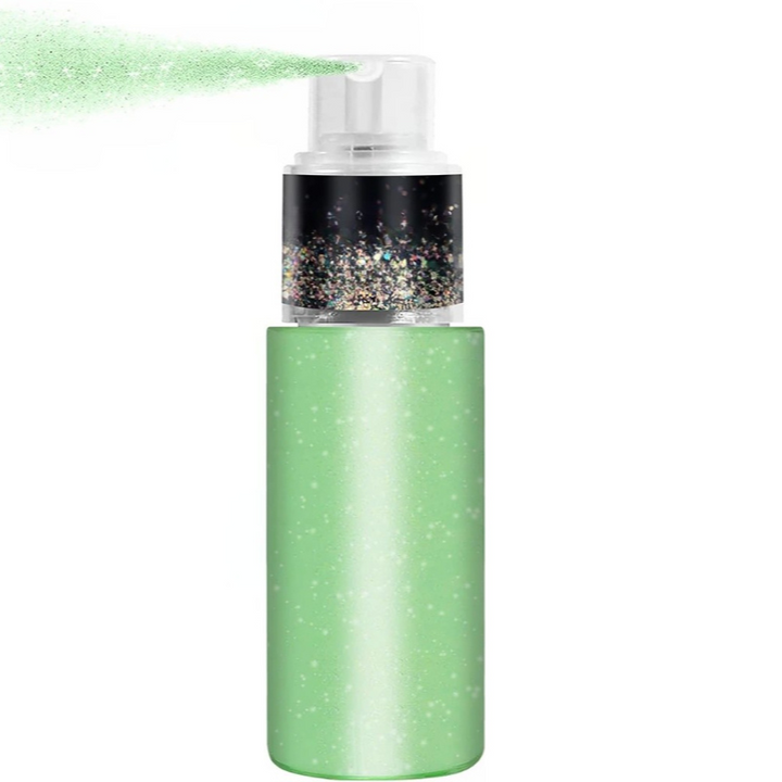 Shimmer Glitter Spray For Hair And Body Styling And Events