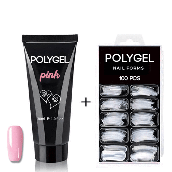 Professional PolyGel Nail Kit –  Easy DIY Nail Extensions