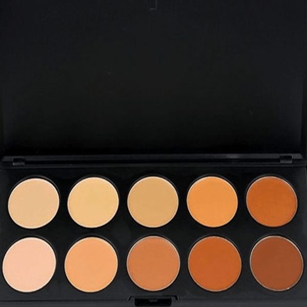 10 Color Concealer Palette , Beauty Blender - My Make-Up Brush Set, My Make-Up Brush Set
 - 1