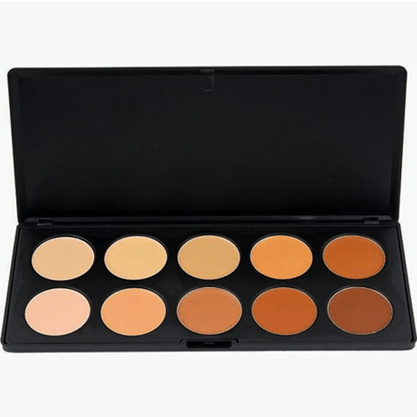 10 Color Concealer Palette , Beauty Blender - My Make-Up Brush Set, My Make-Up Brush Set
 - 2