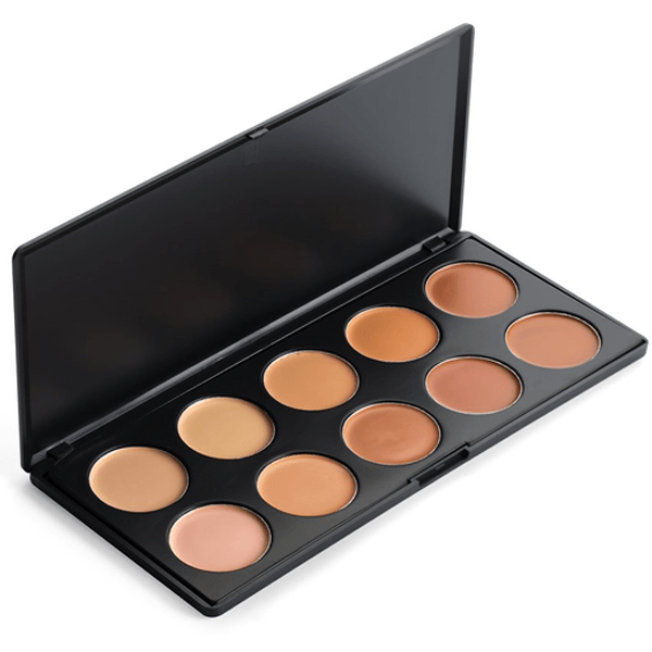 10 Color Concealer Palette , Beauty Blender - My Make-Up Brush Set, My Make-Up Brush Set
 - 3