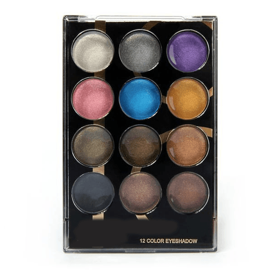 12 Color Shimmer Eye shadow Palette