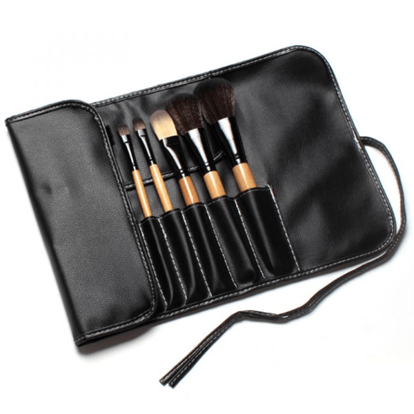 Wood Brush Set – 12 Piece Professional Makeup Collection