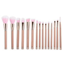  15 Piece Rose Glamour Brush Set