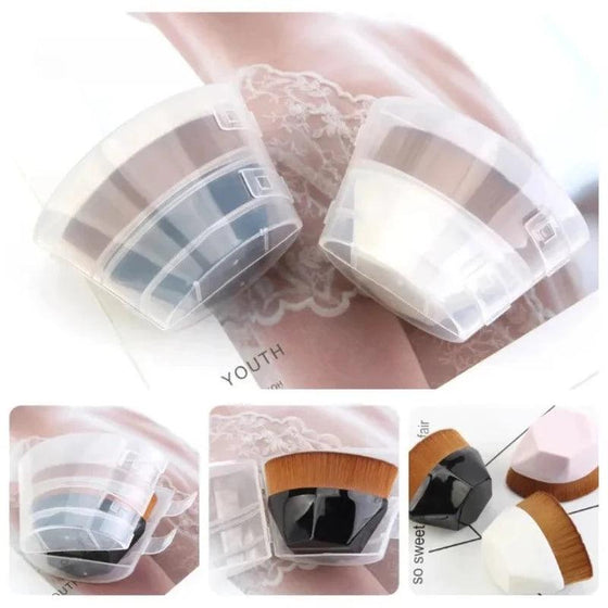 1Pc Foundation Brush + 1 Pc Makeup Sponge