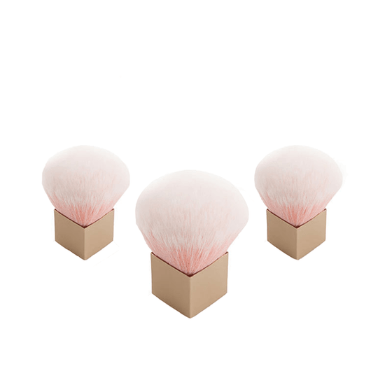 Rose Gold Mini Kabuki Brush