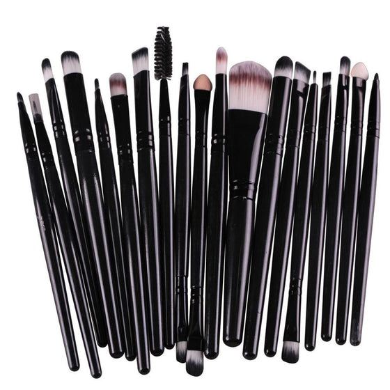 20 Pcs Professional Makeup Brushes Set