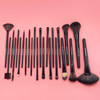 24 Piece Jet Black Brush Set