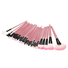  32 Piece Professional Pink Makeup Brush Set