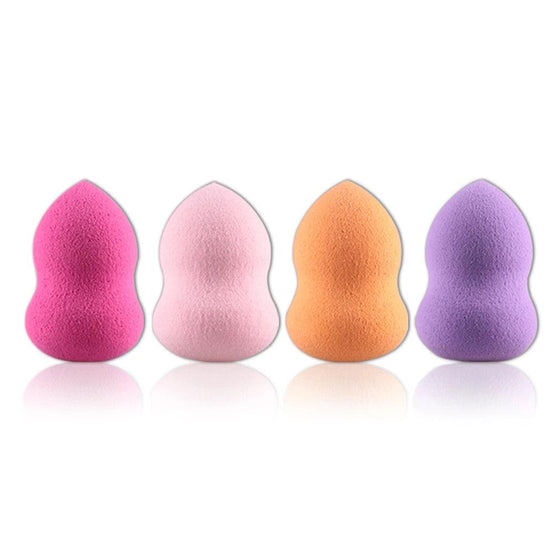 4 Pcs Foundation Beauty Blender Puff Set