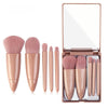 5 Pcs Brushes Set With Mirror