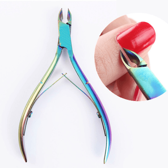 Rainbow Nail Cuticle Tools Set