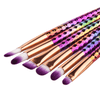 6 Piece Lip and Brow Brush Set