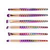 6 Piece Lip and Brow Brush Set