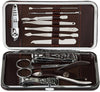12 Piece Stainless Steel Professional Manicure Set
