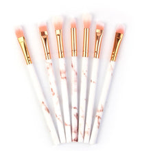  7/10 Pcs Marbling Makeup Brushes Set