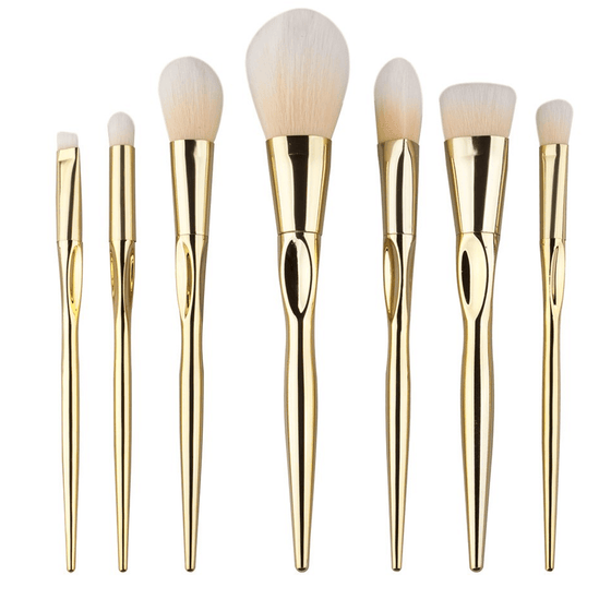 7 Piece Diamond Hologram Brush Set