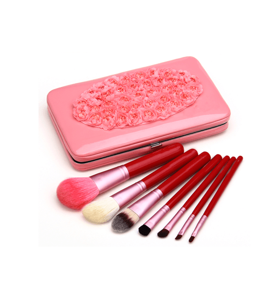 7 Piece Flower Make Up Brush Set , Make Up Brush - MyBrushSet, My Make-Up Brush Set
 - 7