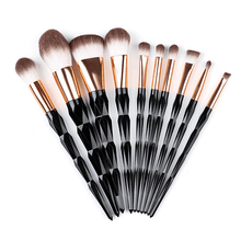  10 Piece Pro Black Diamond Brush Set