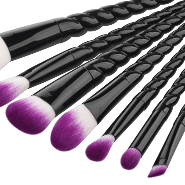 Black Unicorn Brush Set – Professional and Stylish Makeup Brushes