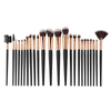 24 Piece Pro Black Brush Set