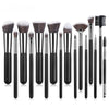 16 Pcs Professional Makeup Brushes Set With Wooden Handle