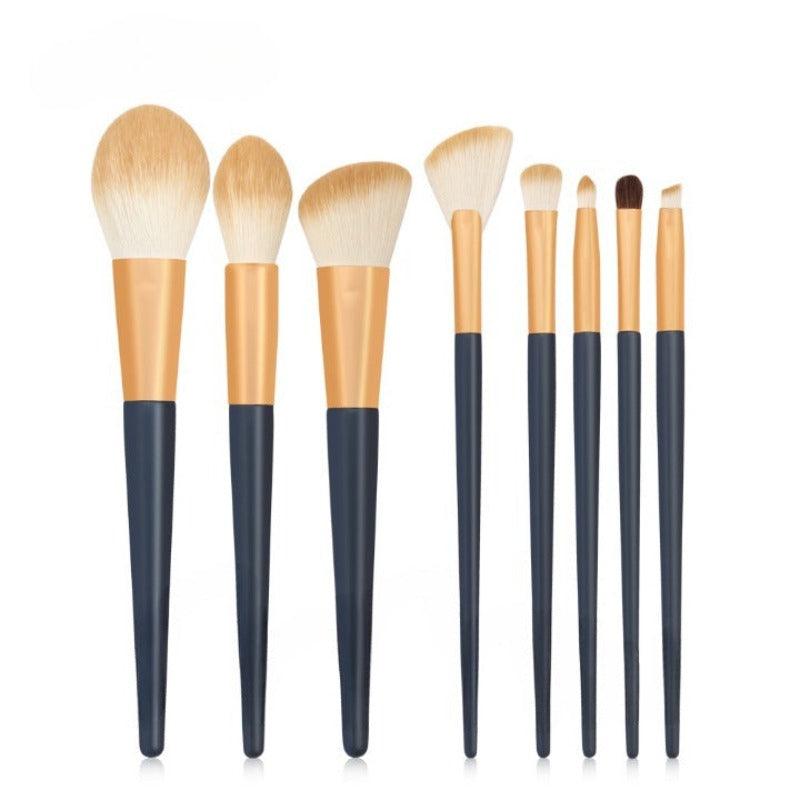 8 Pcs Professional Makeup Brush Set – Soft And  Precise Blending