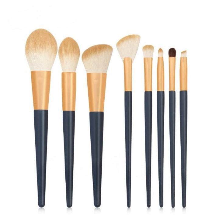 8 Pcs Professional Makeup Brush Set – Soft And  Precise Blending