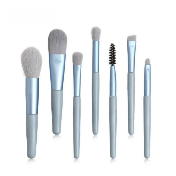 7Pcs Mini Makeup Brush Kit – Soft, Travel-Friendly and Pro Quality
