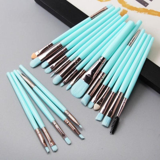 20 Pcs Professional Makeup Brushes Set