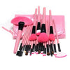 24 Piece Pink Glory Brush Set with Free Case , Make Up Brush - MyBrushSet, My Make-Up Brush Set
 - 3