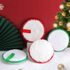 4 Pcs Christmas Makeup Remover Puff