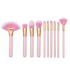 10 Piece Rosé Brush Set