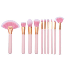  10 Piece Rosé Brush Set