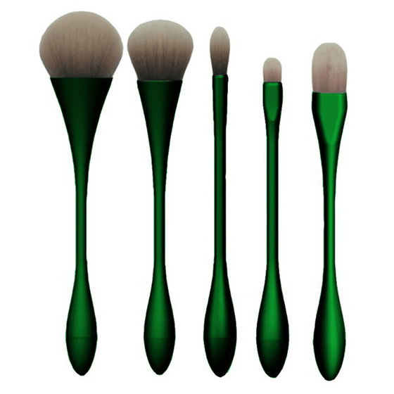 5 Piece Hour Glass Brush Set