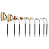 9 PIECE GOLF BRUSH SET ,  - My Make-Up Brush Set, My Make-Up Brush Set
 - 1